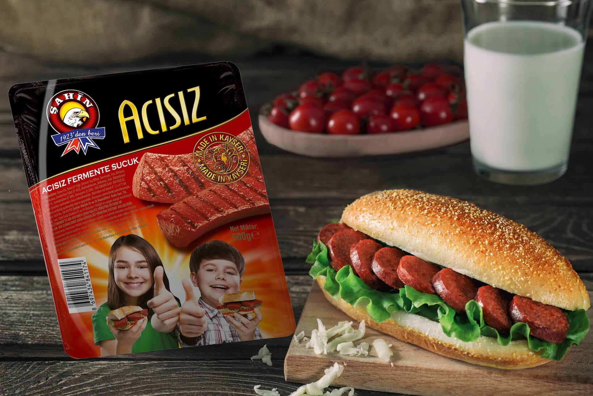 Acısız Fermente Sucuk (500 G)