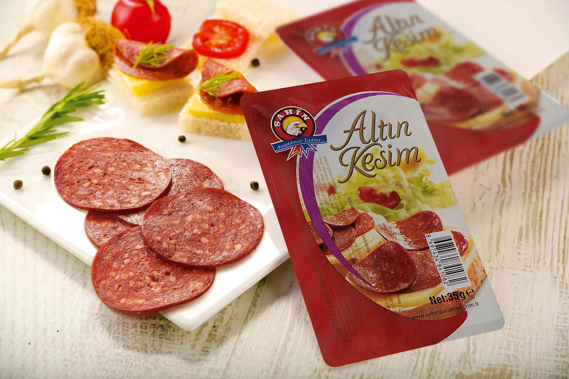 Altın Kesim Dilimli Sucuk (35 G)