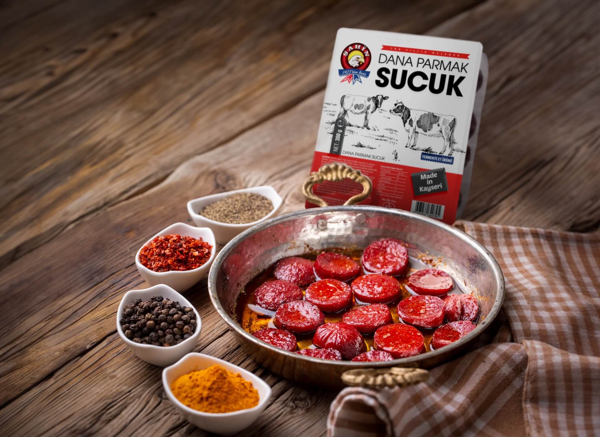 Fermente Parmak Sucuk 300 G (Yeni)